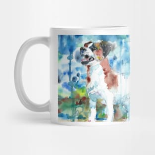 JACK RUSSELL TERRIER - watercolor portrait .2 Mug
